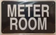 METER ROOM  Signage