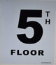 5th Floor  Signage