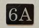 Mailbox Number Unit 6A