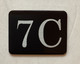 Mailbox Number Unit 7C