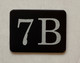 Mailbox Number 7B