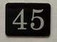 Mailbox Number Unit 45th