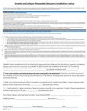 Smoke and Carbon monoxide detector installation notice