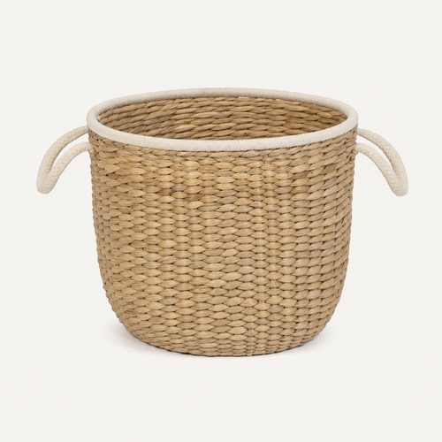 Woven Storage Basket with Handles