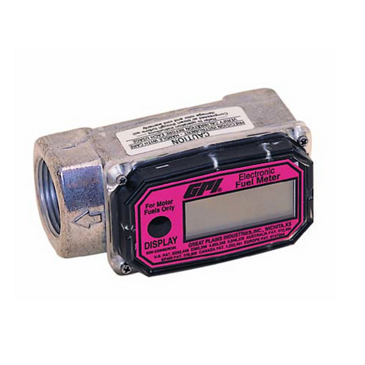 1” BSP Inline Diesel Fuel Flow Meter Digital Interface GPI