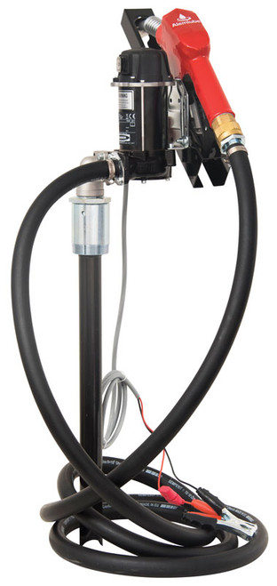 24v Electric drum pump with automatic nozzle - Alemlube (52003A)