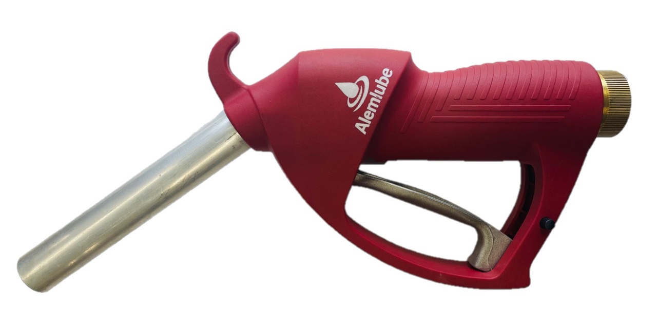 Diesel Fuel Nozzle (Manual shutoff) 150lpm Alemlube