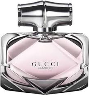 Fragrance Description: Gucci Bamboo is a floral scent. It features notes of bergamot, orange blossom, ylang ylang, casablanca lily, amber, vanilla and sandalwood.
Top Notes: bergamot
Middle Notes: orange blossom, ylang ylang, Casablanca lily
Base Notes: amber, vanilla, sandalwood
GUCCI BAMBOO 1.6oz EAU DE PARFUM SPRAY Fragrance Description: Gucci Bamboo is a floral scent. It features notes of bergamot, orange blossom, ylang ylang, casablanca lily, amber, vanilla and sandalwood.
Top Notes: bergamot
Middle Notes: orange blossom, ylang ylang, Casablanca lily
Base Notes: amber, vanilla, sandalwood
GUCCI BAMBOO 1.6oz EAU DE PARFUM SPRAY