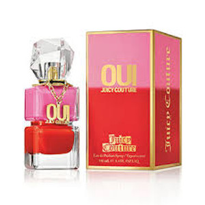 In the world of Juicy Couture fragrances, making a statement is all about saying Oui (Yes!) to the things you believe in: to love, to adventure, and to your own edgy spirit.

This vibrantly rich women's perfume will have you saying Oui! to a burst of tart freshness with watermelon and lemon followed by the chic sophistication of jasmine and tuberose. Whether you're looking for a new signature scent or the perfect gift, Oui Juicy Couture will captivate and fascinate.

Top Notes: Watermelon, Lemon, Acai Tea Natureprint, Pear Infusion

Middle Notes: Jasmine Absolute, Wild Tuberose, Dewy Honeysuckle Natureprint

Base Notes: Techno Woods, Amber Resins, Captive Musks

OUI by Juicy Couture, Eau de Parfum 3.4oz