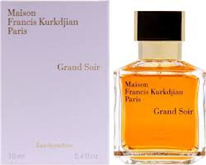 Dress in your finest attire and polish your look. Wander in a never-ending night and enjoy the daring radiance of a magnificent Parisian evening, over and over again. Bridges and monuments shine like a thousand stars, standing majestic in a twilit sky carried away by the soft vanilla warmth of benzoin from Siam and a tonka bean from Brazil that has been jostled by the deep darkness of cistus labdanum from Spain.
Olfactory family ambery woody
Olfactory notes Cistus Labdanum from Spain, Benzoin from Siam, Vanilla accord, Ambery accord
Top notes Cistus Labdanum from Spain
Heart notes Benzoin from Siam
Base notes Vanilla accord, Ambery accord
Grand Soir by Maison Francis Kurkdjian, 2.4oz Eau de PARFUM Dress in your finest attire and polish your look. Wander in a never-ending night and enjoy the daring radiance of a magnificent Parisian evening, over and over again. Bridges and monuments shine like a thousand stars, standing majestic in a twilit sky carried away by the soft vanilla warmth of benzoin from Siam and a tonka bean from Brazil that has been jostled by the deep darkness of cistus labdanum from Spain.
Olfactory family ambery woody
Olfactory notes Cistus Labdanum from Spain, Benzoin from Siam, Vanilla accord, Ambery accord
Top notes Cistus Labdanum from Spain
Heart notes Benzoin from Siam
Base notes Vanilla accord, Ambery accord
Grand Soir by Maison Francis Kurkdjian, 2.4oz Eau de PARFUM