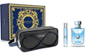Versace Pour Homme 3PC W/TROUSSE BAG

Versace Pour Homme by Versace An aromatic fougere fragrance for men. Versace Pour Homme was launched in 2008. The nose behind this fragrance is Alberto Morillas.

Top notes are Lemon, Bergamot, Neroli and Rose de Mai;

middle notes are Hyacinth, Cedar, Clary Sage and Geranium;

base notes are Tonka Bean, Musk and Amber.

Eau De Toilette Spray For Men 3.4oz, Travel Roll On 0.33oz, Versace Black Trousse Bag. (Bag style may vary)