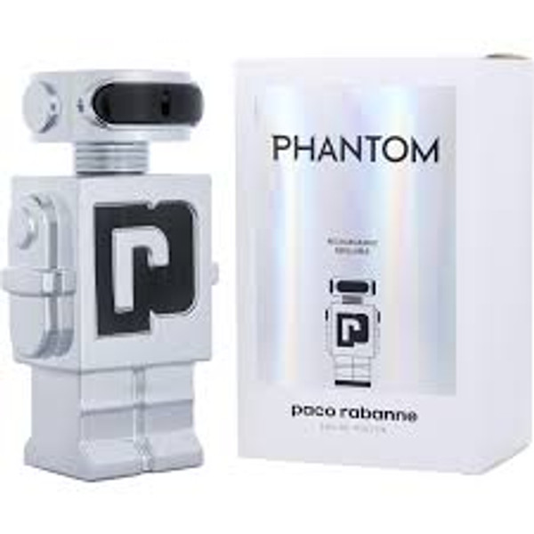 Phantom, the new fragrance for men by Paco Rabanne is a futuristic aromatic fragrance born from the clash between luxury craftsmanship and new tech. A mind-bending fragrance born from the daring encounter of an energizing green flash of lemon and vetiver, and the attraction of an irresistible creamy lavender and woody vanilla.

An overdose of feel-good and long-lasting sensations, this radically different and totally disruptive fragrance is Paco Rabanne's first connected bottle ever. Tap your phone on its top, and take off with your new wingman! 

Phantom is made in France, from responsibly & ethically sourced ingredients like organic lavandin absolute, Italian lemon and vetiver from Haiti. 

Fragrance Family: Fresh

Scent Type: Aromatic

Key Notes: Lemon, Lavender, Vanilla

Phantom by Paco Rabanne, Eau de Toilette 3.4oz