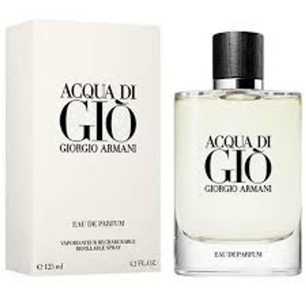 !!NEW!! ACQUA DI GIO BY GIORGIO ARMANI, 4.2oz EAU DE PARFUM


Giorgio Armani Acqua di Gio Eau de Parfum is a long-lasting, marine fragrance that blends together bright green mandarin, fresh sage, woody vetiver and musky patchouli. The cologne is inspired by the infinite sea and is perfect for the adventurous man.

KEY NOTES: 

Top Notes: Marine Notes, Green Mandarin

Middle Notes: Sage, Lavendin, Geranium

Bottom Notes: Vetiver, Patchouli
