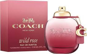 COACH Wild Rose is inspired by COACH's prairie floral prints, a symbol of the House's free-spirited attitude. The delicate yet bold scent opens with juicy, sparkling redcurrant and sunny, spicy bergamot. The heart opens onto a lush meadow of delicate rose and jasmine sambac before finishing on a woodsy, warm dry down of crystal moss and dusky Ambroxan. "COACH Wild Rose captures the free-spirited attitude of COACH. Bold and sensual, it evokes the untamed beauty of fields of wildflowers and a feeling of possibility," says COACH Creative Director Stuart Vevers.

The bottle features an ombre burgundy gradient inspired by romantic summer afternoons and a matching burgundy hangtag, a symbol of lasting quality and craftsmanship. The "C" charm adds a sweet detail and nods to the House Signature.

KEY NOTES: Redcurrant, Bergamot, Rose, Jasmine Sambac, Crystal Moss, Ambroxan

COACH WILD ROSE 3 OZ EAU DE PARFUM SPRAY FOR WOMEN
