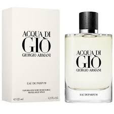 !!NEW!! ACQUA DI GIO BY GIORGIO ARMANI, 4.2oz EAU DE PARFUM


Giorgio Armani Acqua di Gio Eau de Parfum is a long-lasting, marine fragrance that blends together bright green mandarin, fresh sage, woody vetiver and musky patchouli. The cologne is inspired by the infinite sea and is perfect for the adventurous man.

KEY NOTES: 

Top Notes: Marine Notes, Green Mandarin

Middle Notes: Sage, Lavendin, Geranium

Bottom Notes: Vetiver, Patchouli