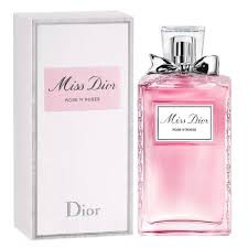 Miss Dior Rose N'Roses is a fresh, sparkling eau de toiletteÑa vibrant and lively perfume with rose notes exuding an irresistible scent that immediately transports us to a field of flowers. The abundance of Grasse, Damascus, and centifolia rose notes are brightened by a zest of citrus.

MISS DIOR ROSE N'ROSES BY CHRISTIAN DIOR 3.4OZ EDT