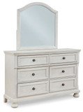 Robbinsdale - Dresser, Mirror - Youth - Antique White