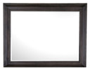 Calistoga - Mirror In Weathered Charcoal - Weathered Charcoal