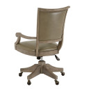 Lancaster - Fully Upholstered Swivel Chair - Dove Tail Gray