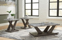 Bensonale - Occasional Table Set (Set of 3) - Brown / Gray