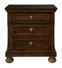 Porter - Dark Brown - Two Drawer Night Stand