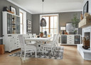 Harper Springs - Dining Side Chair With Upholstered Seat (Set of 2) - Silo White
