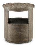 Bosley - Round End Table - Porpoise