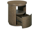 Bosley - Round End Table - Porpoise