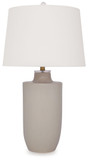 Cylener - Ceramic Table Lamp - Off White