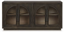 Dreley - Accent Cabinet - Grayish Brown