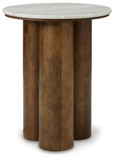 Henfield - Beige / Brown - Accent Table