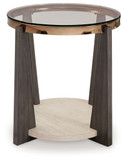 Frazwa - Round End Table - Multi