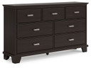 Covetown - Dresser - Dark Brown