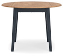 Gesthaven - Round Dining Room Drop Leaf Table Set