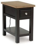 Drazmine - Chair Side End Table - Brown