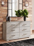 Shawburn - Six Drawer Dresser - Gray