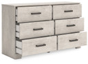 Shawburn - Six Drawer Dresser - Gray