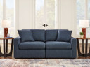 Modmax - 2-Piece Sectional Loveseat - Fabric - Ink