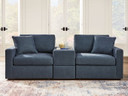 Modmax - 3-Piece Sectional Sofa With Storage Console - Fabric - Ink