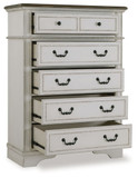 Blendon - Two-tone - Five Drawer Chest