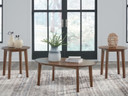 Gordonay - Occasional Table Set (Set of 3) - Brown