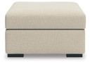 LadyMae - Oversized Accent Ottoman - Twill