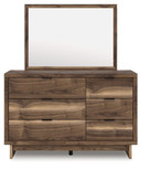 Chirason - Dresser And Mirror - Brown