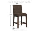 Paradise Trail - Medium Brown - Barstool (Set of 2)