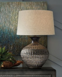 Magan - Metal Table Lamp  - Antique Bronze Finish