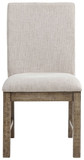 Langford - Light Grayish Brown - Dining UPH Side Chair (Set of 2)