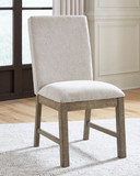 Langford - Light Grayish Brown - Dining UPH Side Chair (Set of 2)