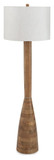 Ailsa - Natural Brown - Wood Floor Lamp