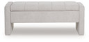 Akselman - Storage Bench - Gray