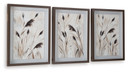 Honslow - Brown / Black / White - Wall Art Set (Set of 3)